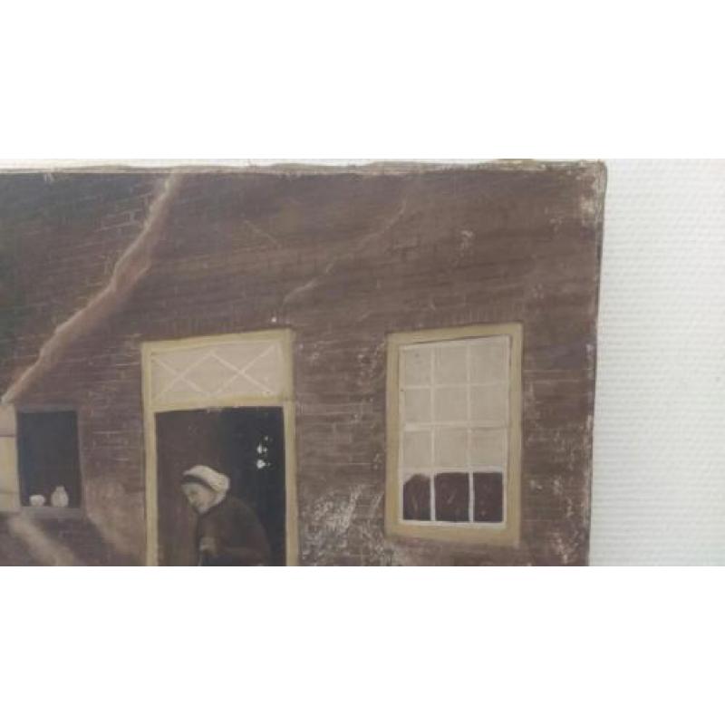 Schilderij Oosterwijk Huisje