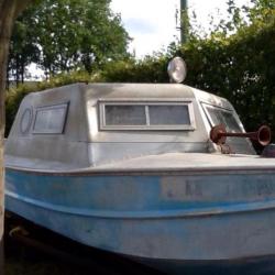 Te koop oude sports kraft vissersboot