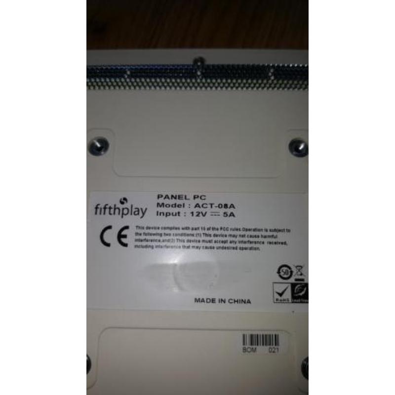 touch schermen 8 en 12 inch - niet werkend-