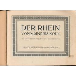 Der Rhein von Mainz bis Köln; 29 fotos; 1904
