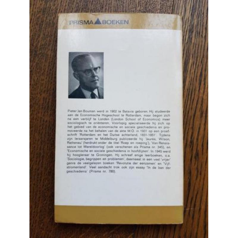 Prof. dr. P.J. Bouman - Cultuurgeschiedenis van de 20e eeuw