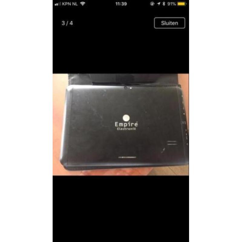 Empire tablet te gebruiken voor onderdelen