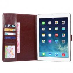 Apple iPad Air 2 - PU lederen Tablet Cover met Portemonnee
