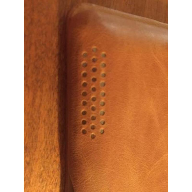 Vintage iPad leather case