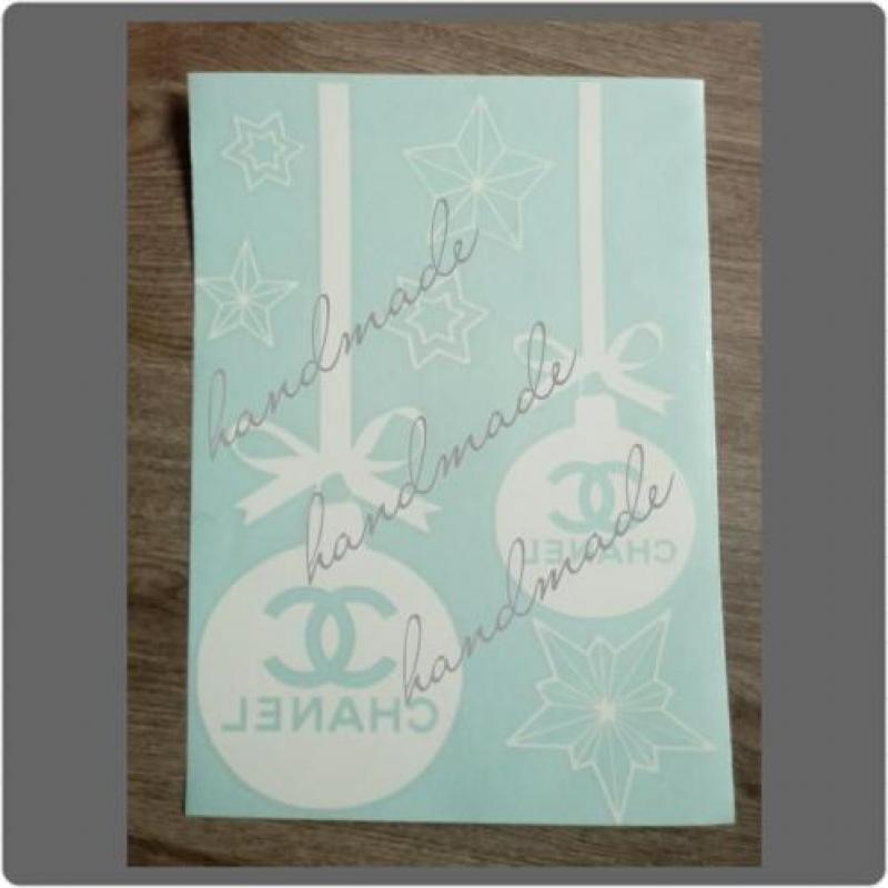 Pimp je kerst spullen met diverse chanel decoratie stickers!