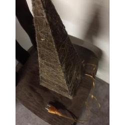 Kerstboom piramide met verlichting hoogte 45 cm