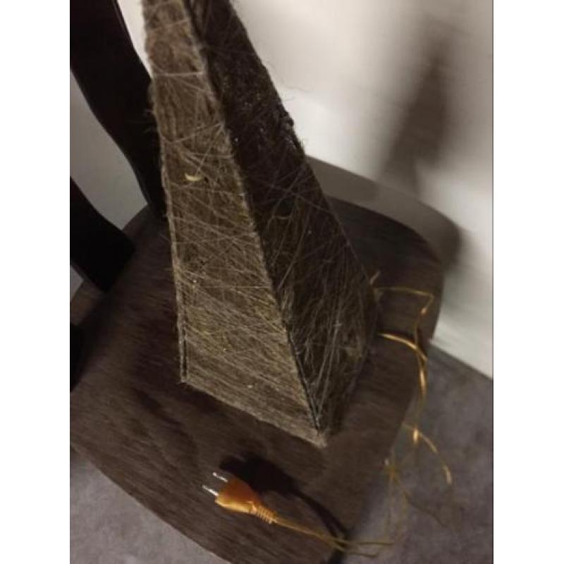 Kerstboom piramide met verlichting hoogte 45 cm
