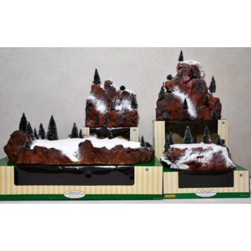Lemax - Landscapes Accents - Village Mountain - 4 x - 1998