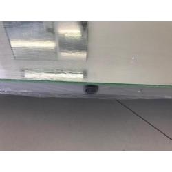 LED spiegel 160x50 cm met klok en spiegelverwarming