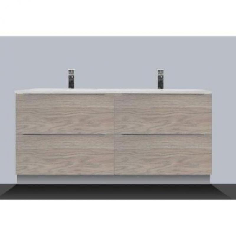 Saniclass EVO badmeubelset 120cm Beach 4 lades