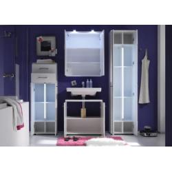Kast Nightlife 43x185cm Hoogglans Wit 132010101D