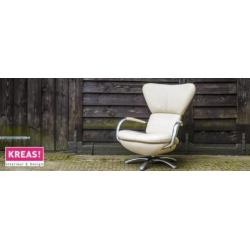 Leolux Wizard designfauteuil + 2000m2 meer Kreas! Design