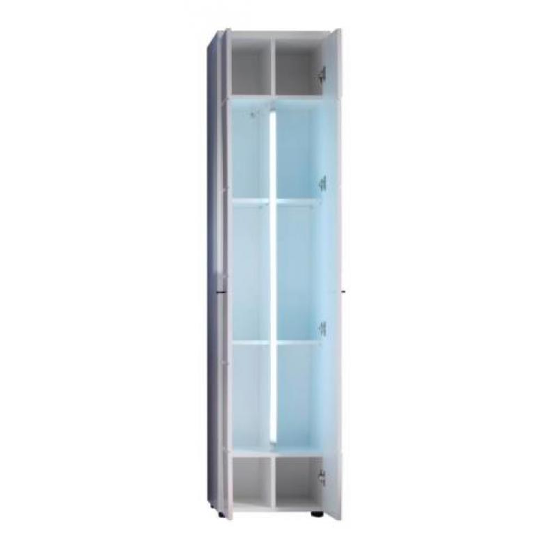 Kast Nightlife 43x185cm Hoogglans Wit 132010101D