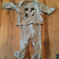 Unisex kleding baby maat 50