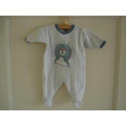 Petit Bateau boxpak mt 1m/54 cm blauw
