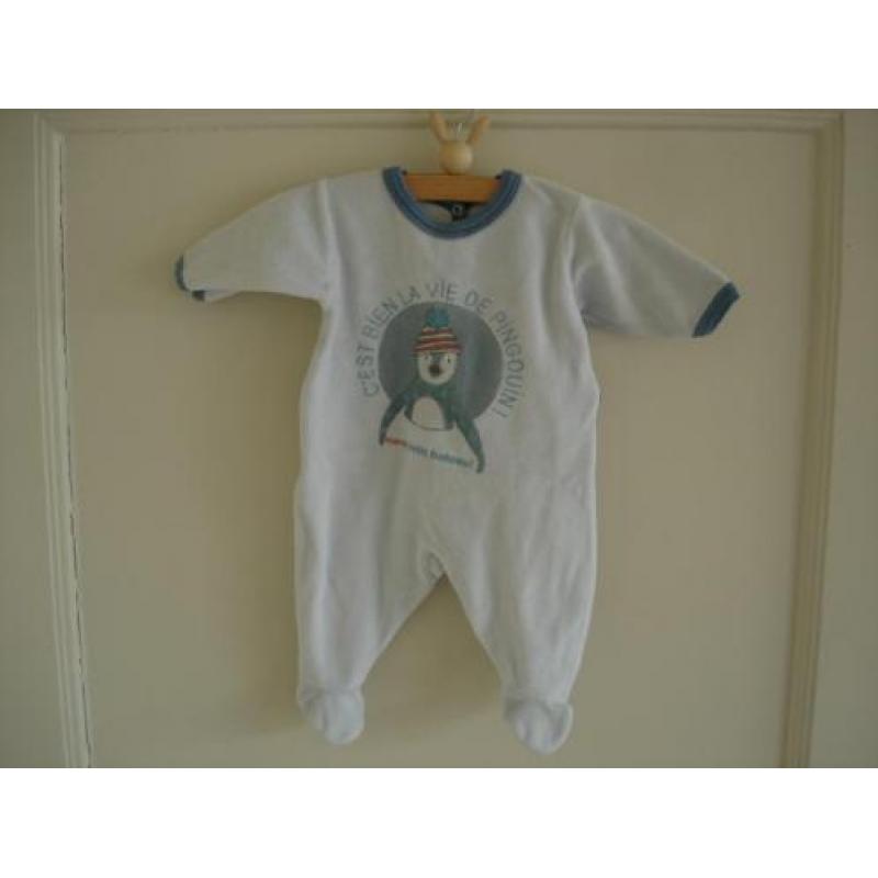 Petit Bateau boxpak mt 1m/54 cm blauw