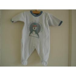 Petit Bateau boxpak mt 1m/54 cm blauw