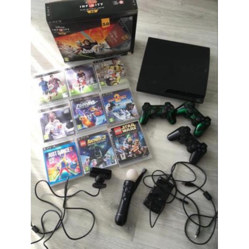 Ps3 spelcomputer met spellen