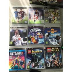 Ps3 spelcomputer met spellen