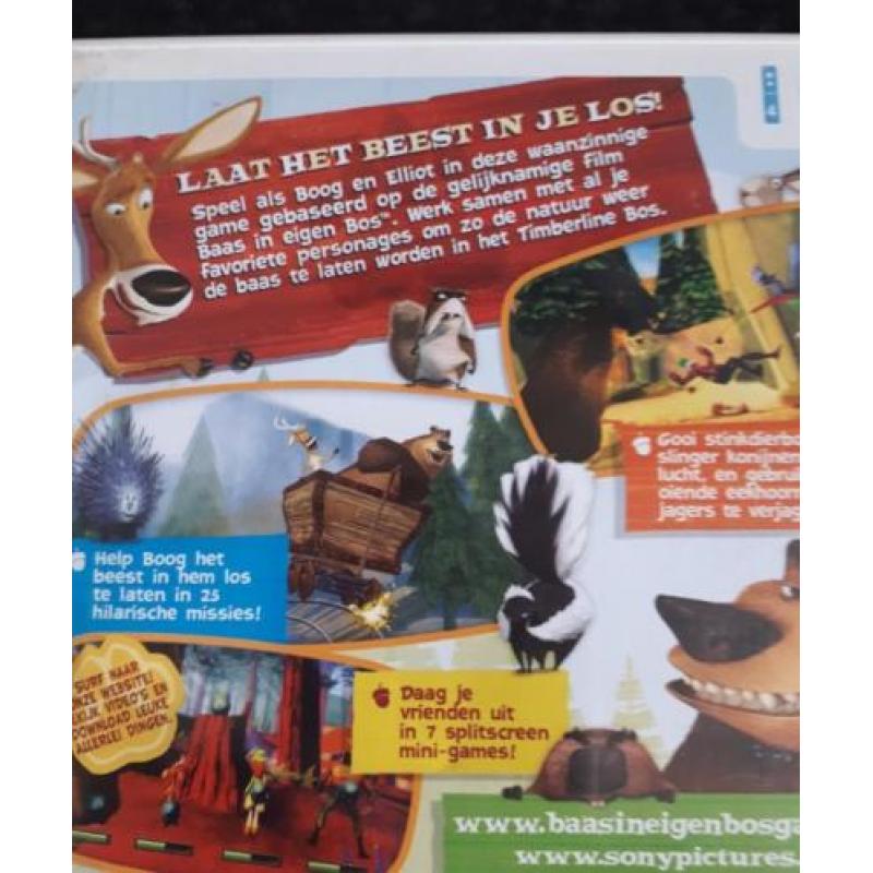 ### Spel WII : Baas in eigen bos.###