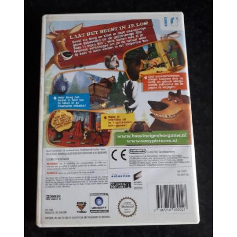 ### Spel WII : Baas in eigen bos.###