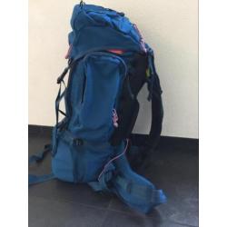 Kampeer en trekkings rugzak van Haglöfs 75L