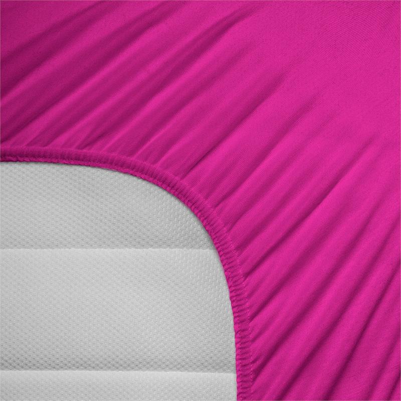 Dreamhouse Jersey Hoeslaken Hot Pink-80/90 x 200 cm