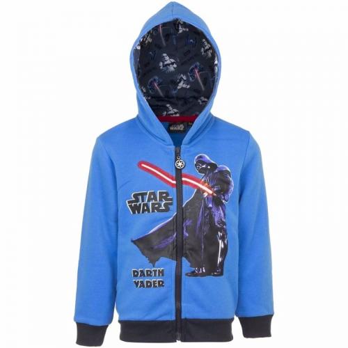 Darth vader sweatshirt voor jongens. blauw